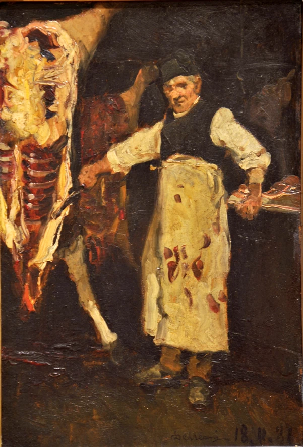 Beccaio con vitello - Galleria Nazionale d’Arte Moderna, Roma